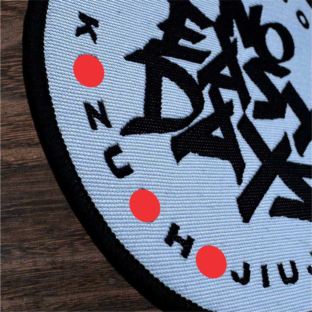 Custom woven patches manufacturer producing detailed logo patches custom bjj patches manufacturer